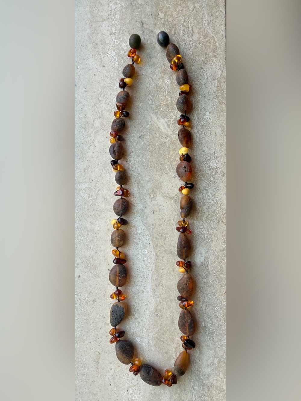 Amber Bead Necklace - Picture 4 of 6